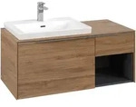 Villeroy & Boch Subway 3.0 Waschbeckenunterschrank, 1001x423x516 mm, Kansas Oak