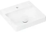 Hansgrohe Xelu Q Aufsatz-Handwaschbecken geschliffen 500&frasl;480 mit Hahnloch ohne