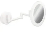 HEWI Kosmetikspiegel LED, rund, 5-fach Vergr&ouml;&szlig;erung, Dual Light