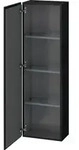 Duravit Halbhochschrank &bdquo;L-Cube&ldquo; 40 &times; 132 &times; 24,3 cm Eiche Schwarz
