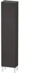 Duravit Hochschrank &bdquo;L-Cube&ldquo; 40 &times; 176 &times; 24,3 cm Graphit Supermatt