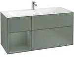 Villeroy & Boch Finion Waschbeckenunterschrank G06 1196x591x498mm Olive Matt