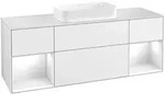 Villeroy & Boch Finion Waschbeckenunterschrank F33 1600x603x501mm Glossy White