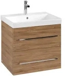 Villeroy & Boch Avento Waschbeckenunterschrank, Kansas Oak, 580 x 514 x 484 mm