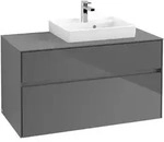 Villeroy & Boch Collaro Waschbeckenunterschrank C01500, 1000x548x500mm, Glossy...