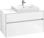 Villeroy & Boch Collaro Waschbeckenunterschrank C01800 1000x548x500mm Glossy...