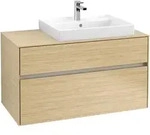 Villeroy & Boch Collaro Waschbeckenunterschrank C01800 1000x548x500mm Eckig...
