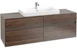 Villeroy & Boch Waschbeckenunterschrank Collaro C02800 Arizona Oak,...