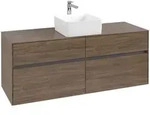 Villeroy & Boch Waschbeckenunterschrank Collaro C04500 Arizona Oak, 1400 x 548...