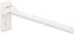 HEWI St&uuml;tzklappgriff Mono, Design A, Edelstahl, 600 mm