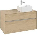 Villeroy & Boch Waschbeckenunterschrank Collaro C04000 Nordic Oak, 1000 x 548 x...