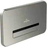 Villeroy & Boch ViConnect WC-Bet&auml;tigungsplatte 922311, 269 x 161 x 13 mm, Edelstahl