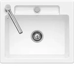 Villeroy & Boch Siluet 60 S flat fl&auml;chenb&uuml;ndige Sp&uuml;le, 600x510 mm, 220 mm...