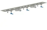 Dallmer Duschrinne CeraLine Nano F Duo, Edelstahl 1.4301, 1600 mm L&auml;nge, DN 50