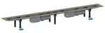Dallmer Duschrinne CeraLine Plan F Duo 1500 mm, Edelstahl 1.4301, DN 50,...