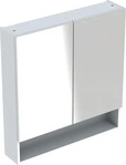Geberit 502365011, Geberit Renova Plan Spiegelschrank, wei&szlig; lackiert hochgl&auml;nzend,