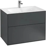 Villeroy & Boch Finion Waschbeckenunterschrank G01, Midnight Blue Matt Lacquer