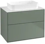 Villeroy & Boch Finion Waschbeckenunterschrank G63 800x603x501mm Olive Matt...