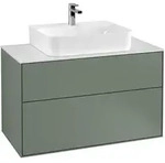 Villeroy & Boch Finion Waschbeckenunterschrank G10 1000x603x501mm Olive Matt...