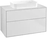 Villeroy & Boch Finion Waschbeckenunterschrank G64, 1000 x 603 x 501 mm, White...