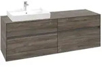 Villeroy & Boch Waschbeckenunterschrank Collaro, Stone Oak, 1600x548x500 mm,...