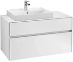 Villeroy & Boch Collaro Waschbeckenunterschrank C01700 1000x548x500mm White Matt