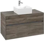 Villeroy & Boch Collaro Waschbeckenunterschrank C03800, 1000 x 548 x 500 mm,...