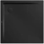 Kaldewei SUPERPLAN Duschfl&auml;che mit Wannentr&auml;ger, 1000x1000 mm, schwarz matt