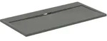 Ideal Standard Rechteck-Brausewanne Ultra Flat S i.life 1400x700x30mm Quarzgrau