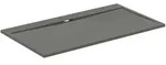 Ideal Standard Rechteck-Brausewanne Ultra Flat S i.life 1800x1000x30mm Quarzgrau