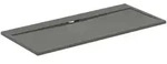 Ideal Standard Rechteck-Brausewanne Ultra Flat S i.life 1800x800x30mm Quarzgrau