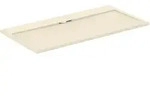 Ideal Standard Rechteck-Brausewanne Ultra Flat S i.life 1400x700x30mm Sandstein