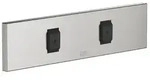 Dornbracht WATER FAN vertical UP-Seitenbrause - Platin geb&uuml;rstet