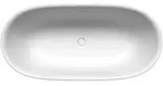 Kaldewei MEISTERST&Uuml;CK OYO DUO Badewanne, alpinwei&szlig;, Perl-Effekt, oval, 1730 x 820