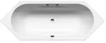 Kaldewei VAIO DUO 6 Badewanne, 2100x800 mm, alpinwei&szlig;, mit Griffloch