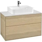 Villeroy & Boch Finion Waschbeckenunterschrank G10, 1000 x 603 x 501 mm, Oak...