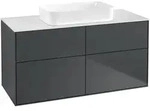 Villeroy & Boch Finion Waschbeckenunterschrank G67, 1200x603x501mm, Midnight...
