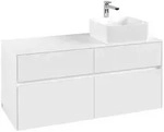 Villeroy & Boch Collaro Waschbeckenunterschrank C04300 1200x548x500mm White Matt