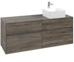 Villeroy & Boch Collaro Waschbeckenunterschrank C04700 1400x548x500mm Stone Oak