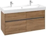 Villeroy & Boch Waschbeckenunterschrank Collaro C01200, Kansas Oak, 1.154 x 546...