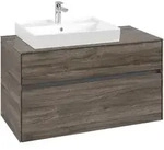 Villeroy & Boch Collaro Waschbeckenunterschrank C01700 1000x548x500mm Stone Oak