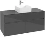 Villeroy & Boch Collaro Waschbeckenunterschrank C04100 1200x548x500mm Glossy...
