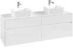 Villeroy & Boch Collaro Waschbeckenunterschrank C05200 Glossy White