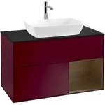 Villeroy & Boch Waschbeckenunterschrank Finion F78, 1000x603x501mm, mit Beleuchtung