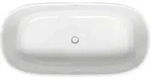 Duravit Badewanne &bdquo;Zencha&ldquo; freistehend oval 1800 &times; 900 mm in Wei&szlig; (matt)