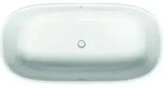 Duravit Whirlwanne &bdquo;Zencha&ldquo; freistehend oval 1800 &times; 900 mm mit Air-System,...