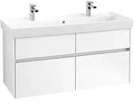 Villeroy & Boch Waschbeckenunterschrank Collaro C012B0, Eckig White Matt,