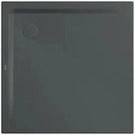 Kaldewei SUPERPLAN Duschfl&auml;che mit Wannentr&auml;ger, 900x900 mm, warm grey 85, Secure