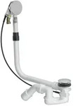 Bette Ab- und &Uuml;berlaufgarnitur BW B606, Chrom, 52 mm Zulauf, 725 mm Bowdenzugl&auml;nge,