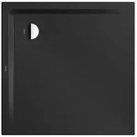 Kaldewei SUPERPLAN Duschfl&auml;che mit Wannentr&auml;ger, 900x900 mm, cool grey 90,